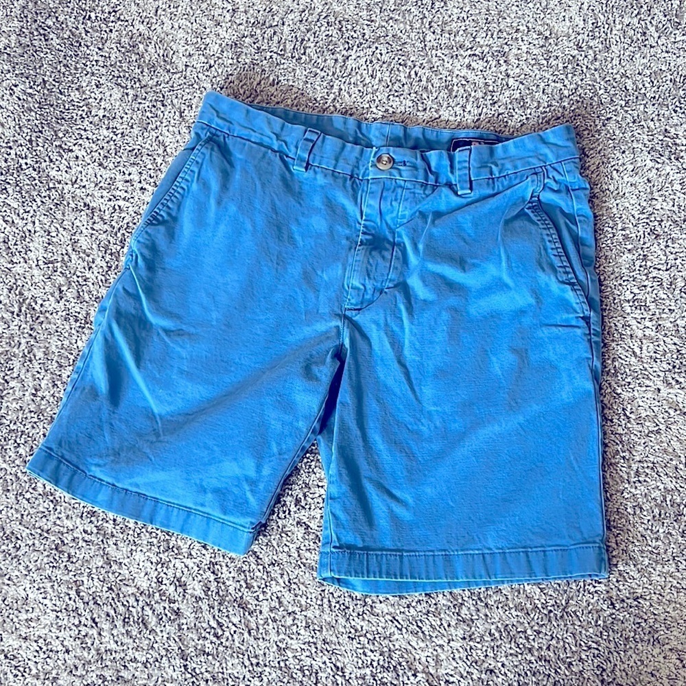 Vineyard Vines Blue khaki Shorts - Picture 1 of 6